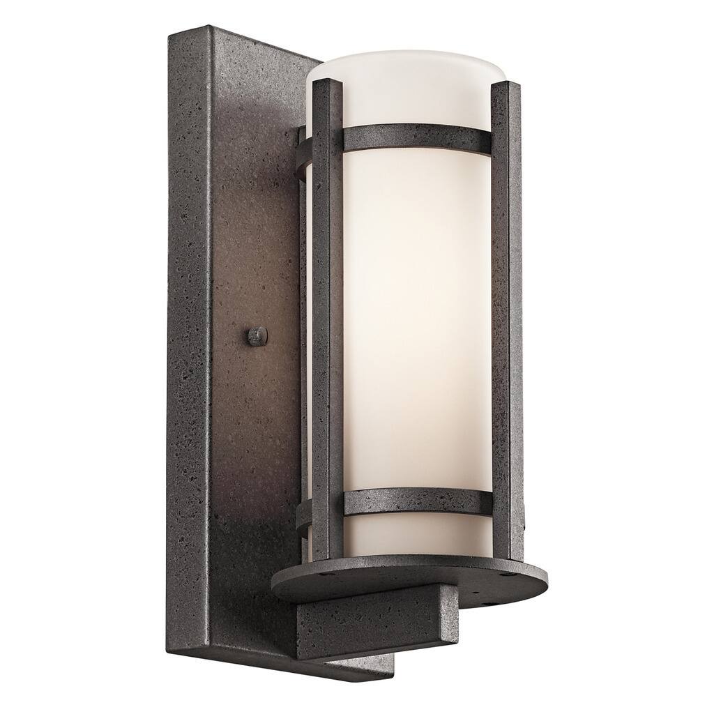 Kichler Lighting Camden Collection 1-light Anvil Iron Outdoor Wall Lantern