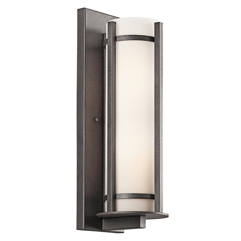 Kichler Lighting Camden Collection 2-light Anvil Iron Outdoor Wall Lantern