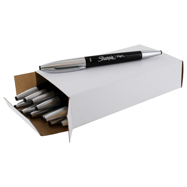 Sharpie Black Plastic Mediumpoint Porous Ink Pen Free Shipping On