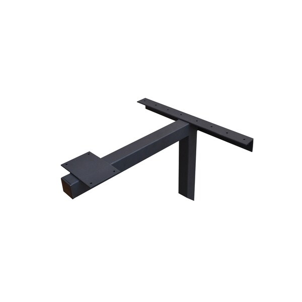 Shop JI Bases Wallmounted Small Cantilever Table Base for Tops up to