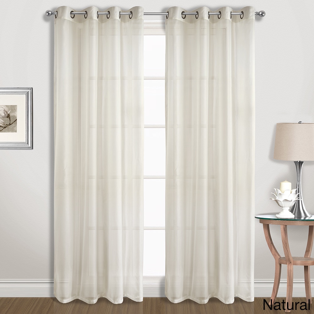sheer voile curtains