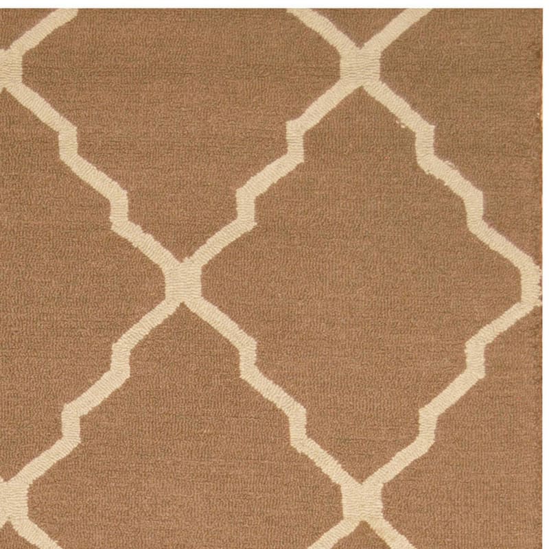 HERAT ORIENTAL 5' x 7' Handmade Trellis Wool Rug - 5' x 7'