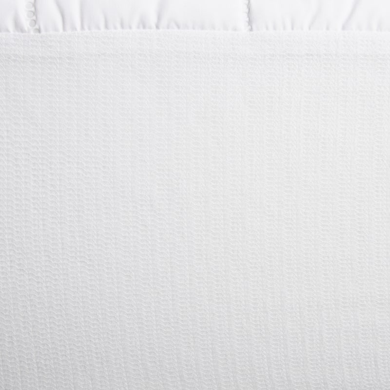 Hotel Easy Care Microfiber Mattress Pad - White