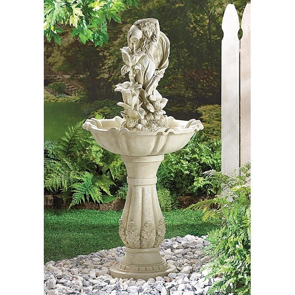 healy fairy maiden standing water fountain free shipping healy fairy maiden standing water fountain free shipping