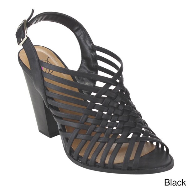 delicious strappy heels