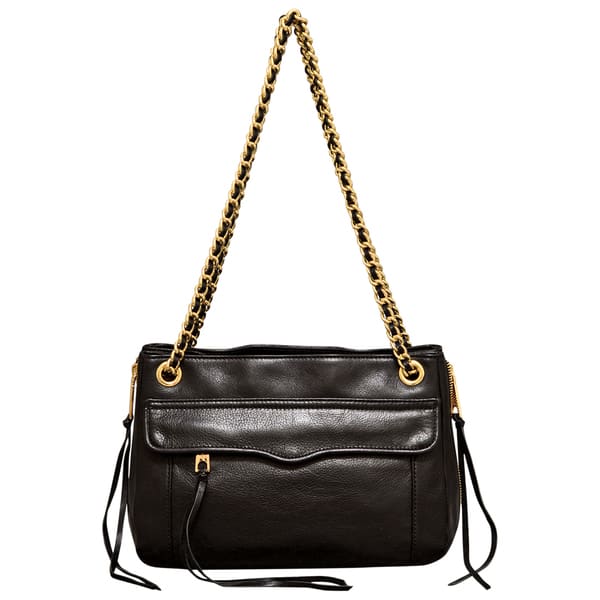 Rebecca Minkoff Swing Black Shoulder Bag Free Rebecca Minkoff Swing Black Shoulder Bag Free