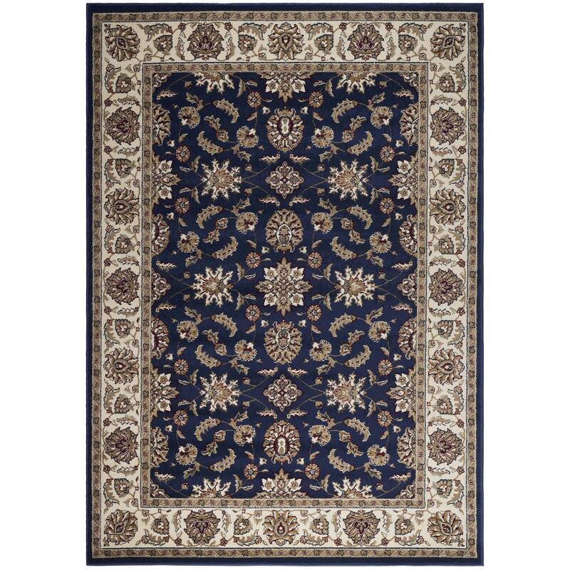 Admire Home Living Amalfi Traditional Floral Sarouk Pattern Area Rug