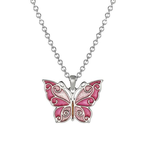 Butterfly slider necklace