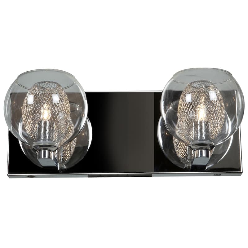 Aeria Chrome 2 Light LED Vanity