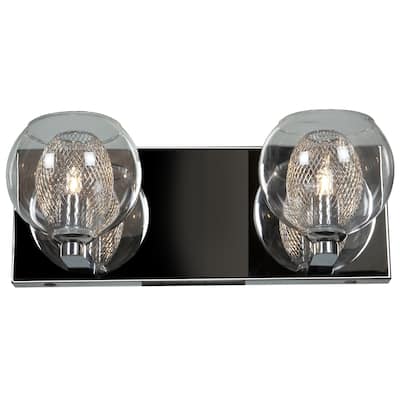 Aeria Chrome 2 Light LED Vanity