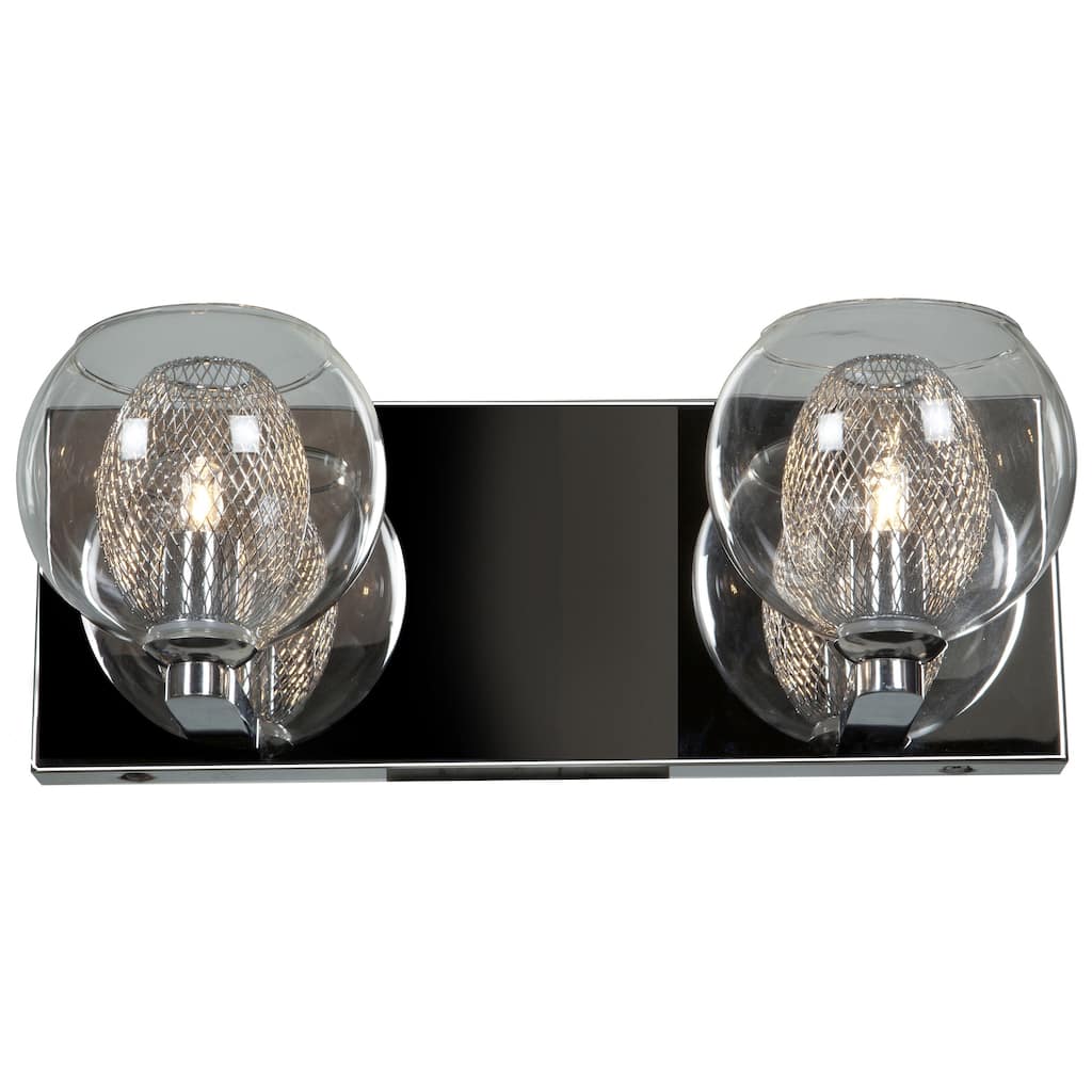 Aeria Chrome 2 Light LED Vanity