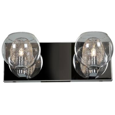 Aeria Chrome 2 Light LED Vanity
