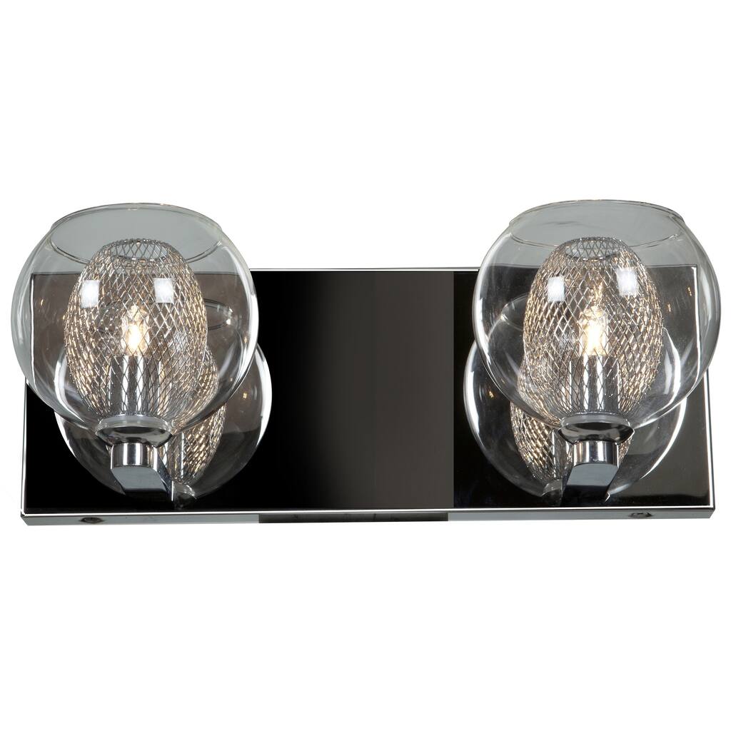 Aeria Chrome 2 Light LED Vanity