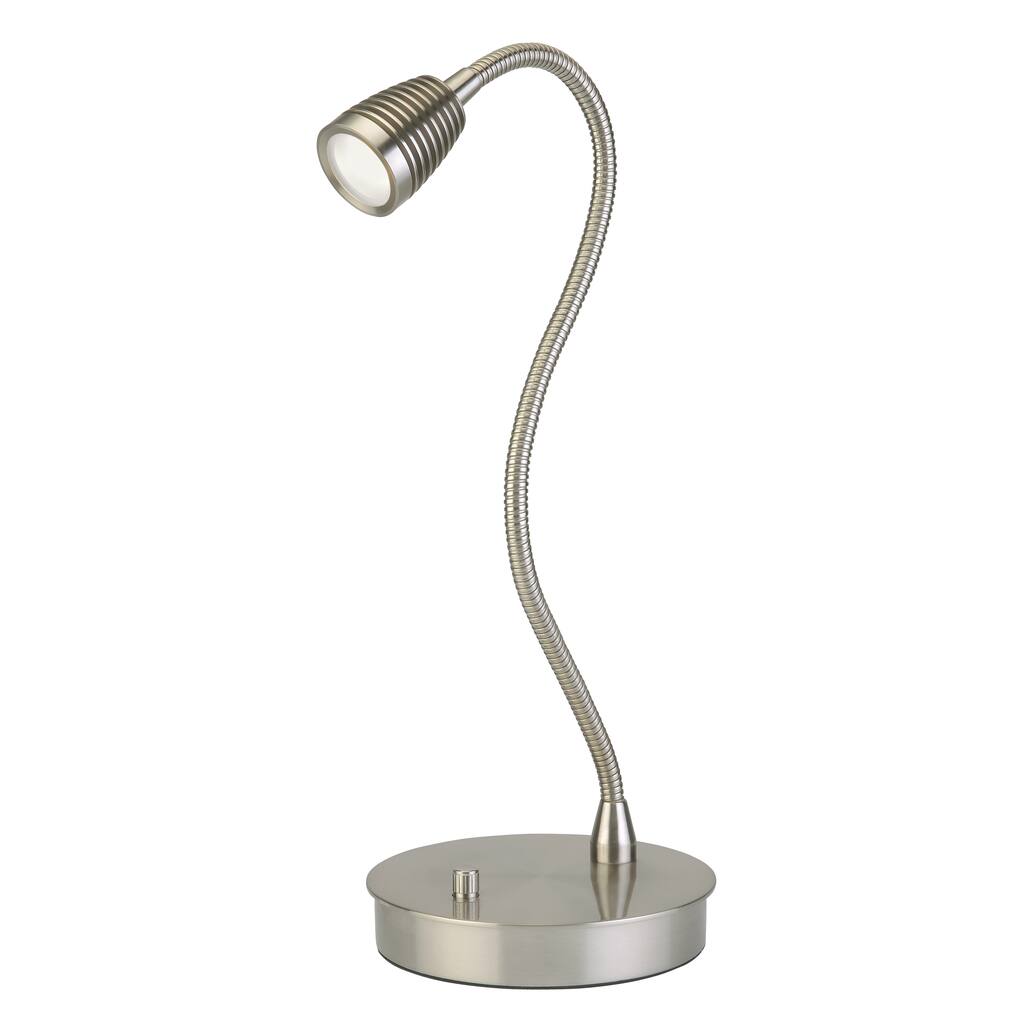 Porch & Den Birdshill Steel LED Gooseneck Task Lamp
