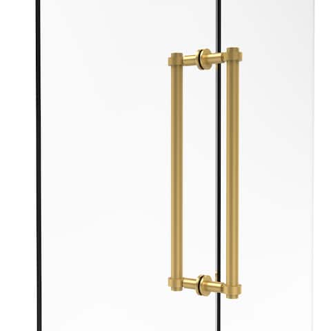 Allied Brass Contemporary 18-inch Back-to-Back Shower Door Pull