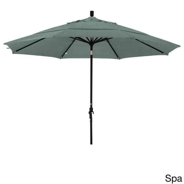 Shop Black Friday Deals On California Umbrella 11 Foot Aluminum Market Umbrella With Sunbrella Fabric Overstock 12013873