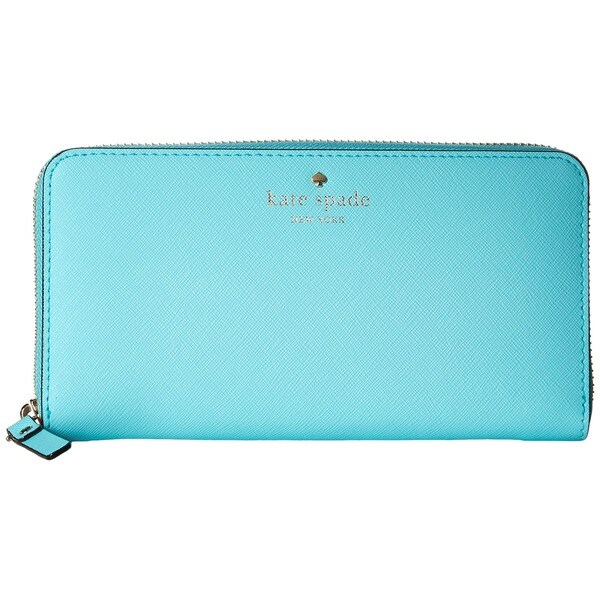 teal blue kate spade purse