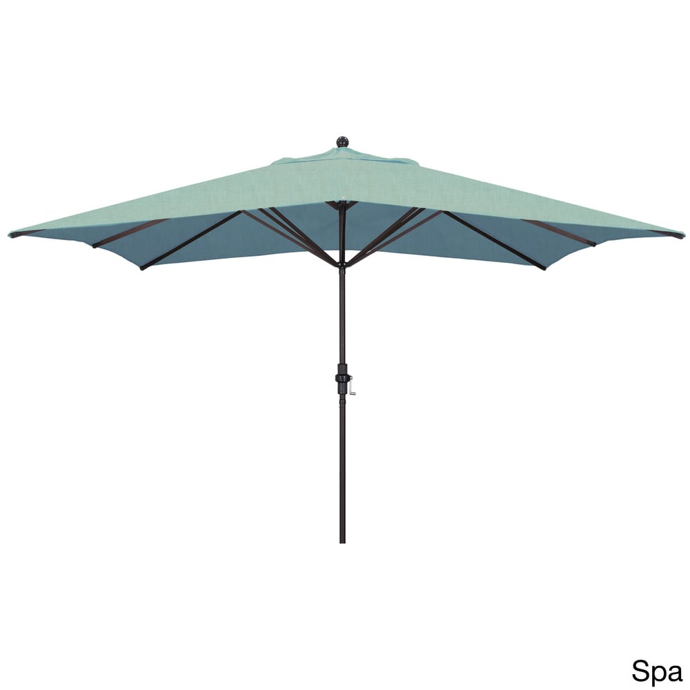 Shop Black Friday Deals On Newport Rectangular Crank Lift Umbrella By Havenside Home Base Not Included Overstock 12013972