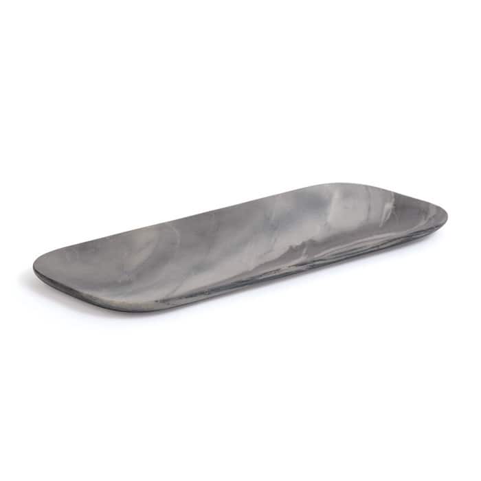 Natural Grey Rectangular Marble Cheese Board
