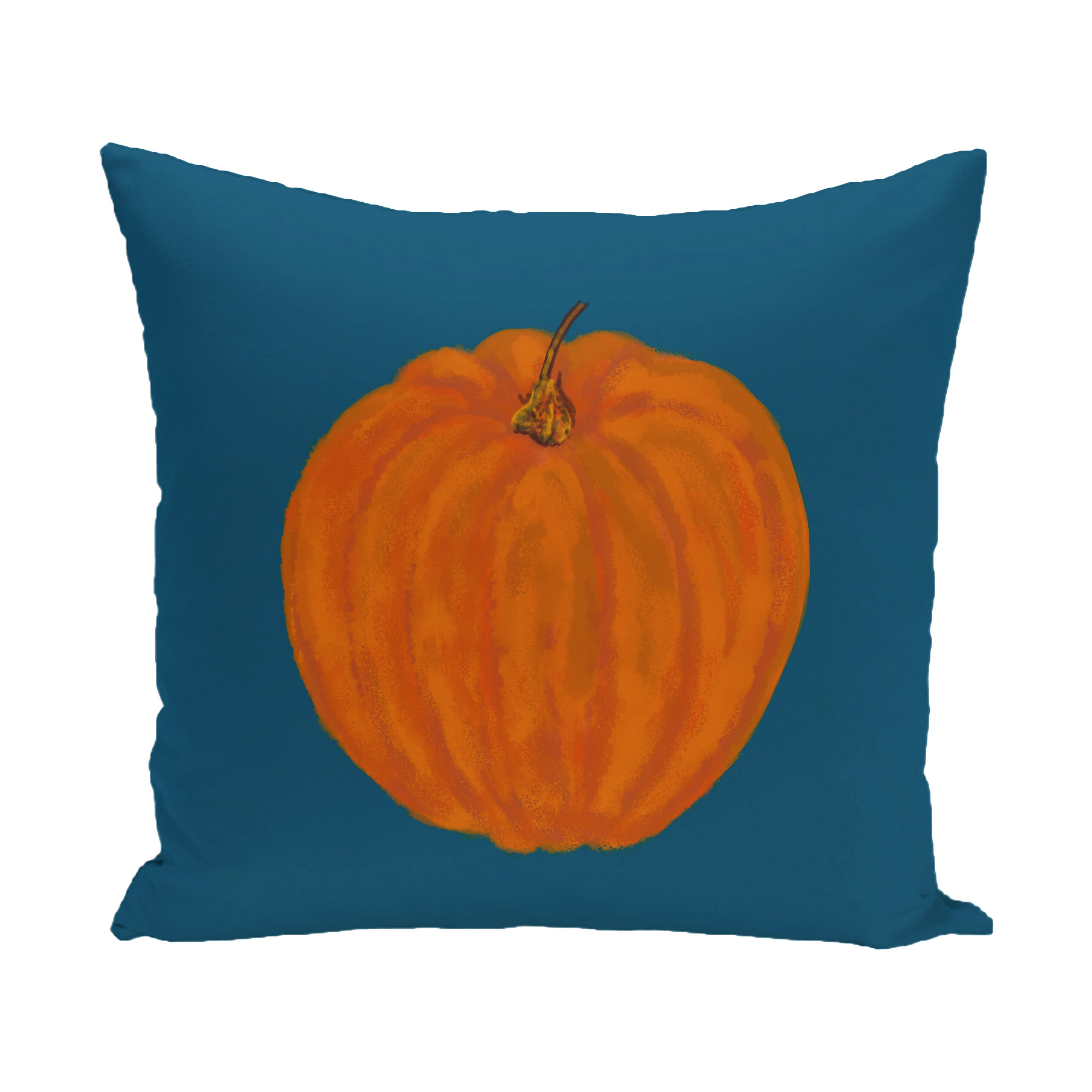 16 X 16 Inch Li L Pumpkin Holiday Print Outdoor Pillow Ebay