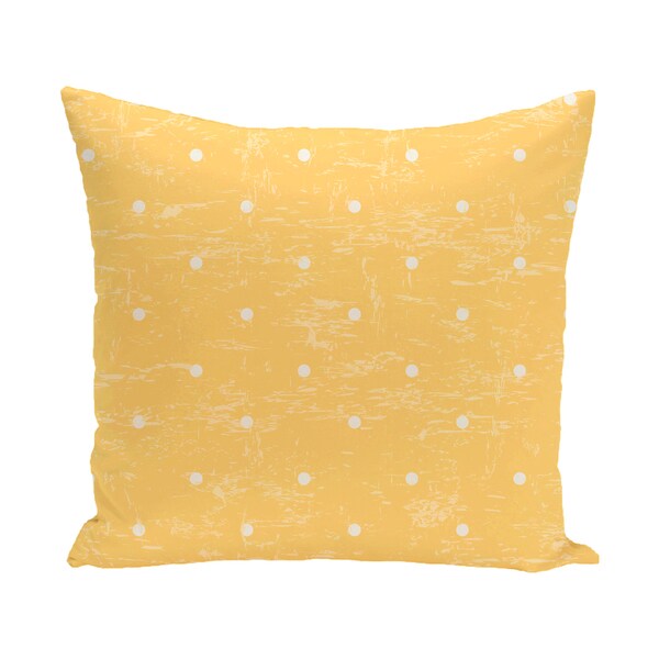 E by design Dorothy Dot Geometric Print Outdoor Pillow