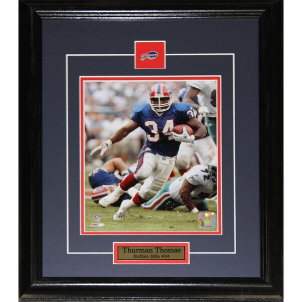 Shop Buffalo Bills Thurman Thomas 8-inch x 10-inch Framed Picture ...