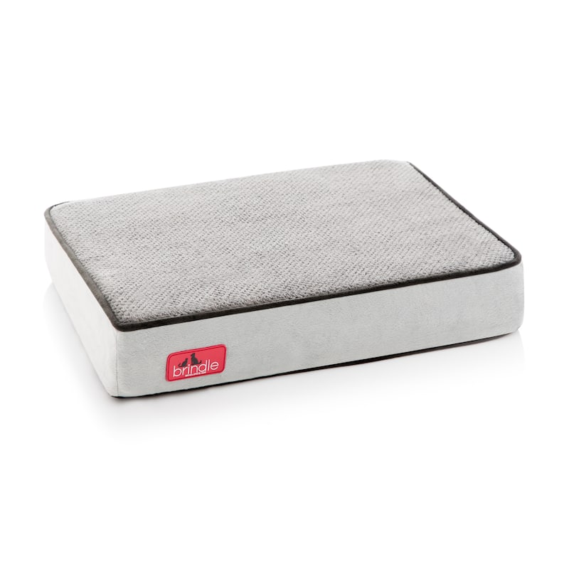 brindle soft memory foam dog bed