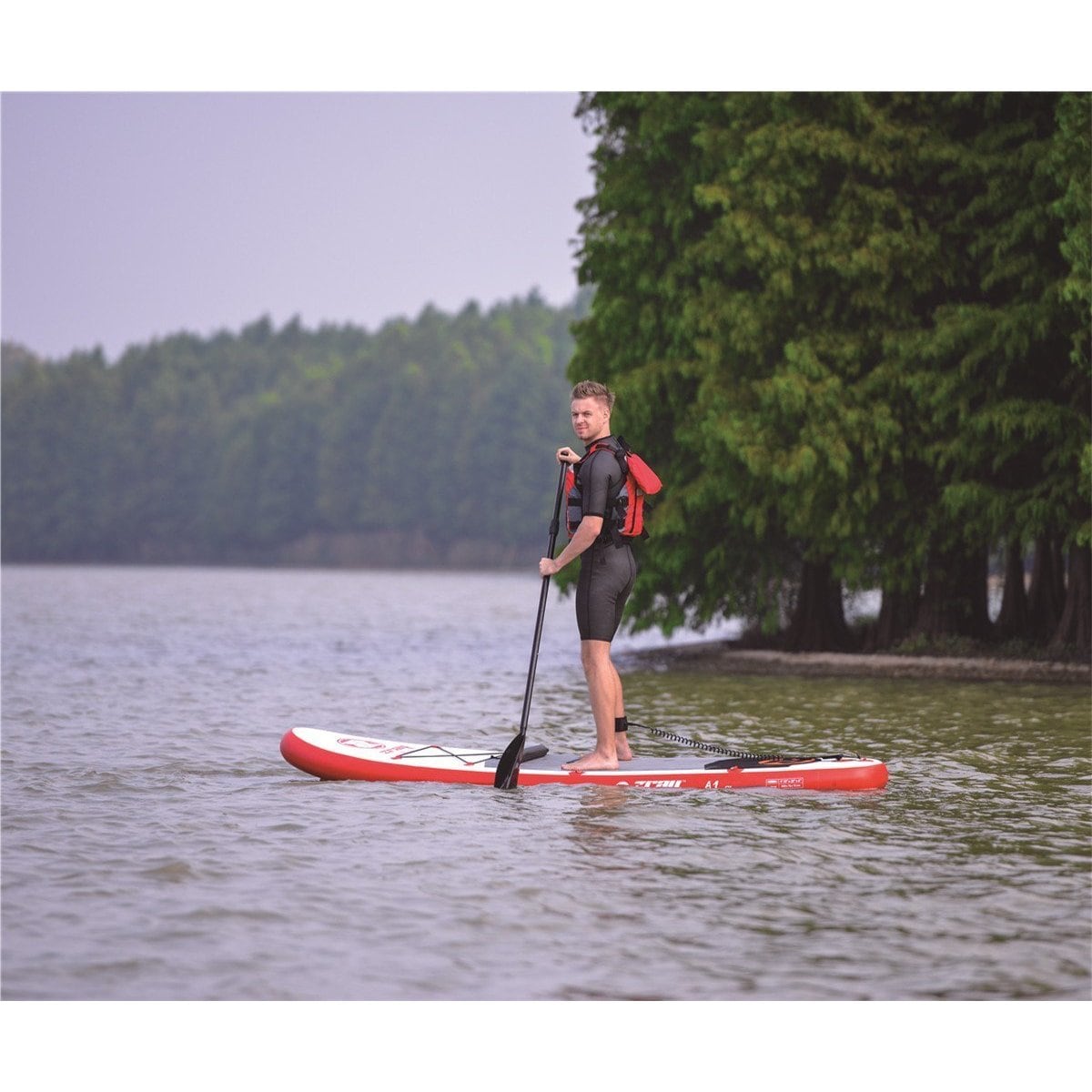 Zray 9-foot 10-inch One-person Inflatable Paddle Board with Pump, Paddle  and Backpack