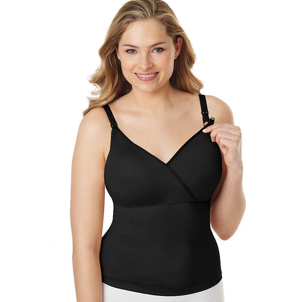 silk camisole with built in bra