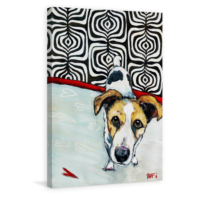 Marmont Hill 'Thick & Thin' Painting Print on Wrapped Canvas - Multi-color