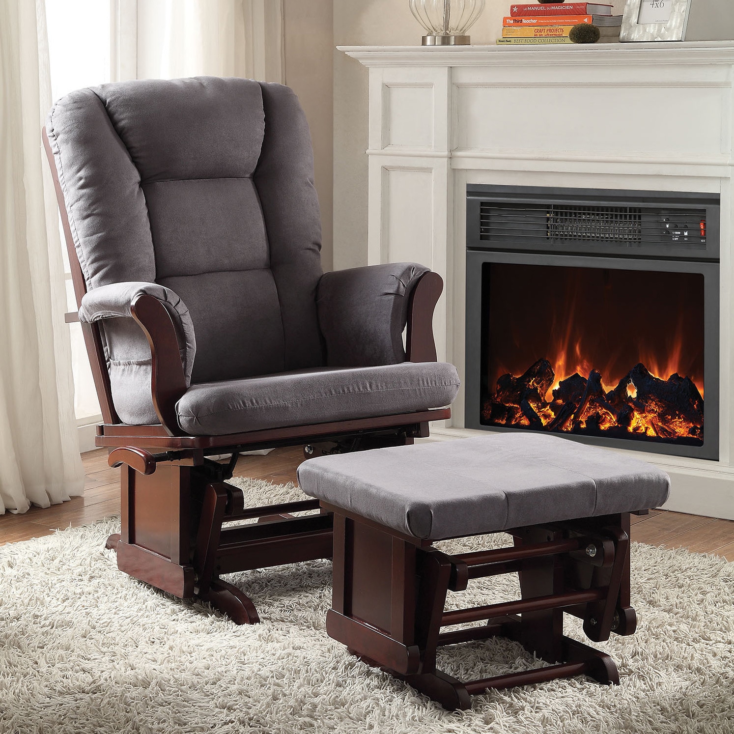 ross glider and ottoman