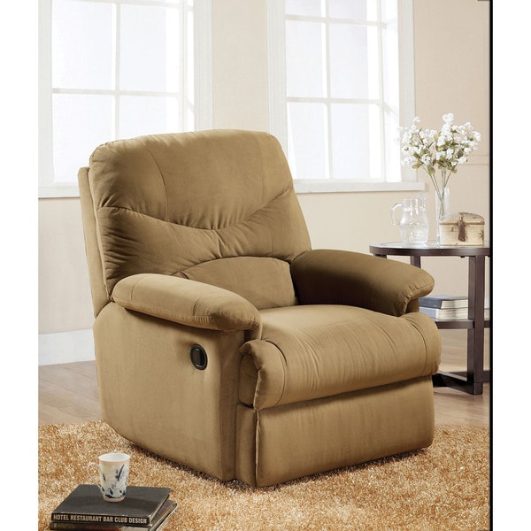 microfiber glider recliner