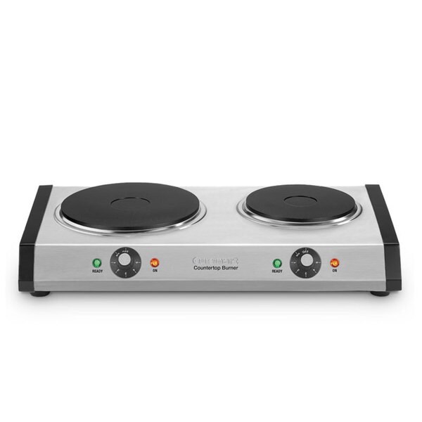 Cuisinart Cb 60 Stainless Steel Cast Iron Double Burner Free Cuisinart Cb 60 Stainless Steel Cast Iron Double Burner Free Shipping Today 12017178