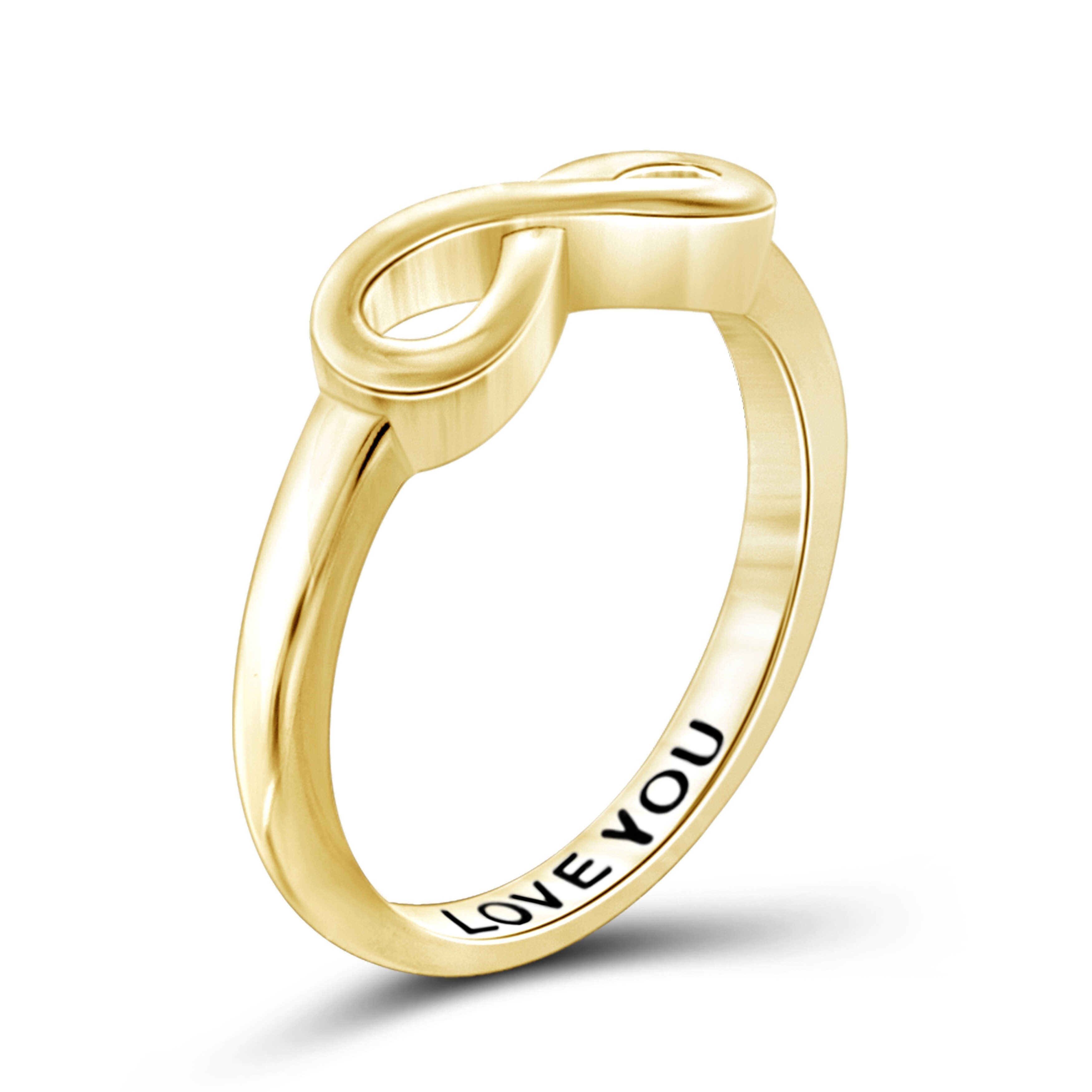 sterling infinity ring