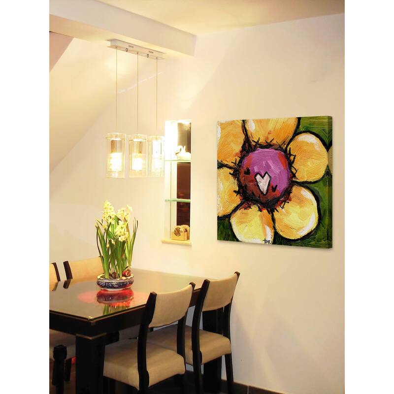 Marmont Hill 'Sunflower' Painting Print on Canvas - Multi-Color