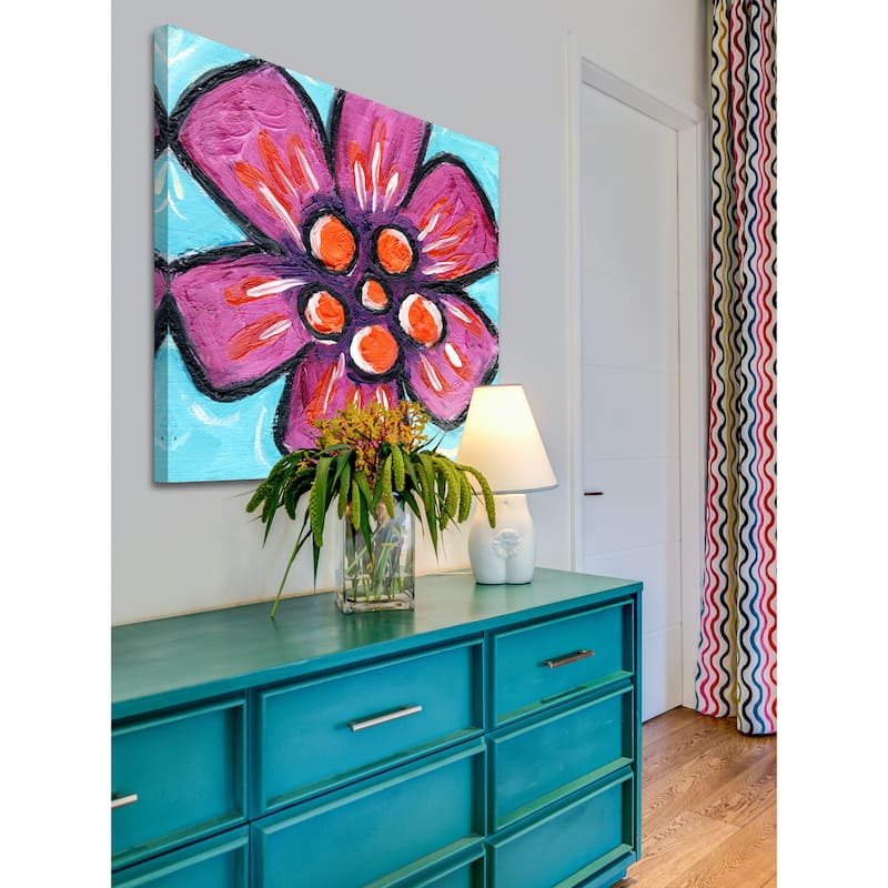 Marmont Hill 'Hawaii Flower' Painting Print on Canvas - Multi-Color