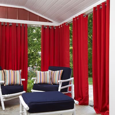 Currituck 52-inch x 84-inch Outdoor Curtain Panel by Havenside Home - 52 w x 84 l in.