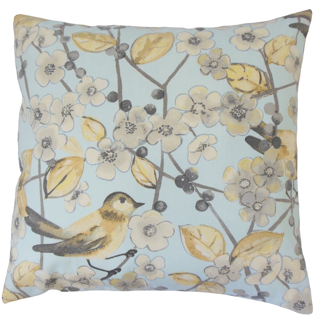Tattuye Floral Throw Pillow Cover