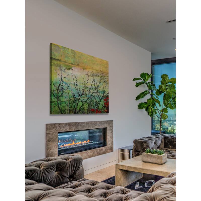 Marmont Hill 'Bucolia 2' Painting Print on Wrapped Canvas - Multi-Color