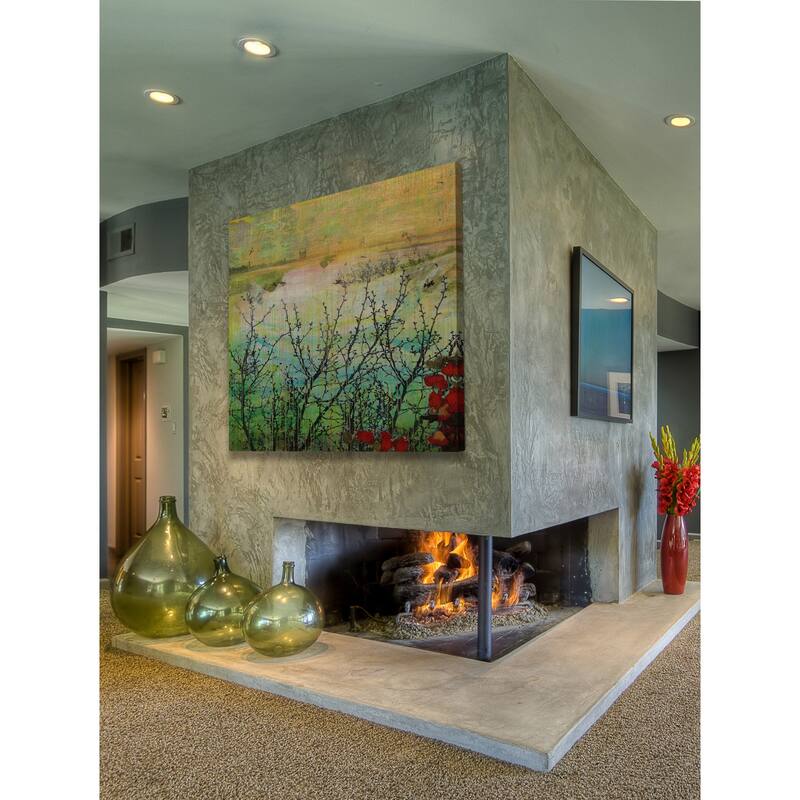 Marmont Hill 'Bucolia 2' Painting Print on Wrapped Canvas - Multi-Color