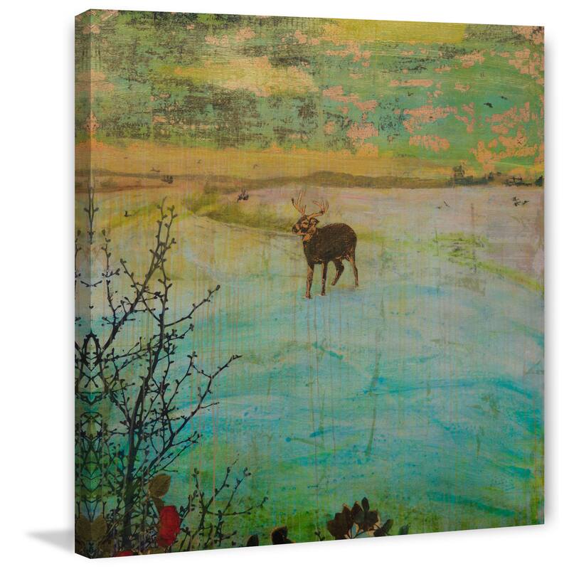 Marmont Hill 'Bucolia' Painting Print on Wrapped Canvas - Multi-Color