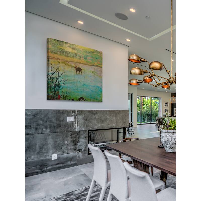 Marmont Hill 'Bucolia' Painting Print on Wrapped Canvas - Multi-Color