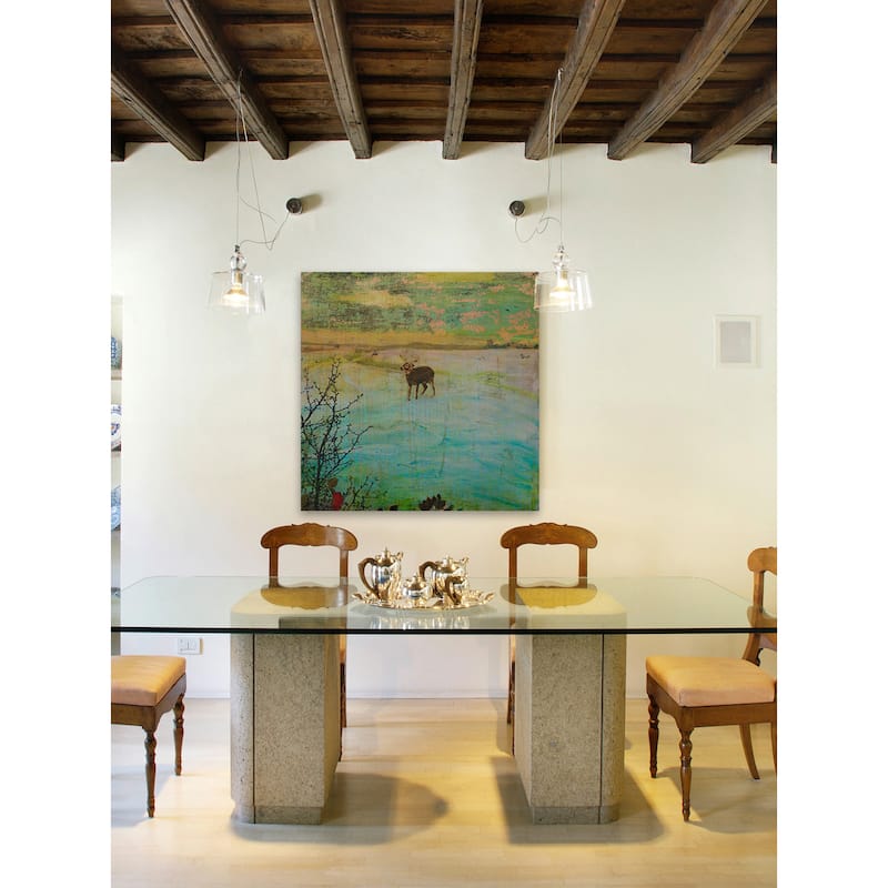 Marmont Hill 'Bucolia' Painting Print on Wrapped Canvas - Multi-Color