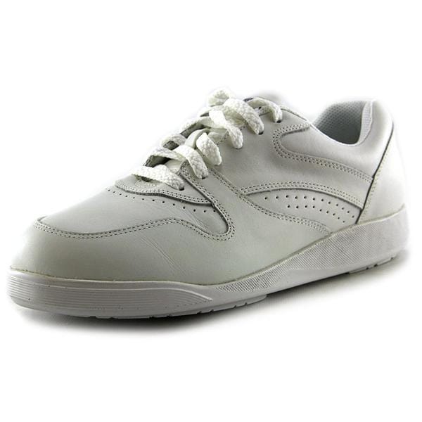 Shop Hush Puppies Women's Upbeat White Leather Athletic ...