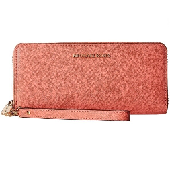 mk pink wallet