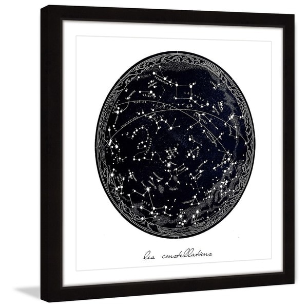 Marmont Hill - Handmade Constellations Framed Print