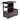 Strick & Bolton Stephen Wooden Entertainment Storage Cart with Tray