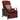 Hanover Outdoor Ventura Crimson Red Luxury Recliner