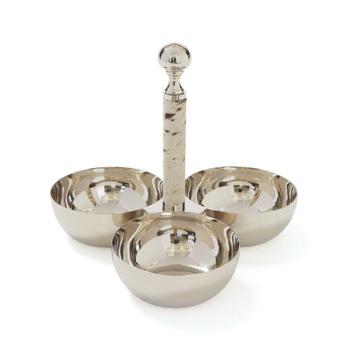 Polished Nickel Turner Dish