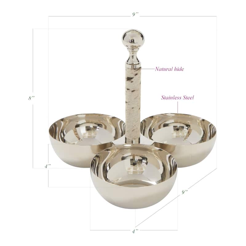 Polished Nickel Turner Dish